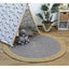 Hampton Jute Round Rug, 150cm, Taupe