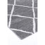 Kimberley Criss Cross Modern Rug, 150x80cm, Grey