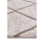 Kimberley Criss Cross Modern Rug, 330x240cm, Latte