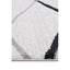 Kimberley Draft Line Modern Rug, 330x240cm, Charcoal / White