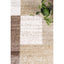 Kimberley Abstract Blocks Modern Rug, 150x80cm, Beige