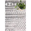 Kimberley Aztec Modern Rug, 230x160cm, Grey