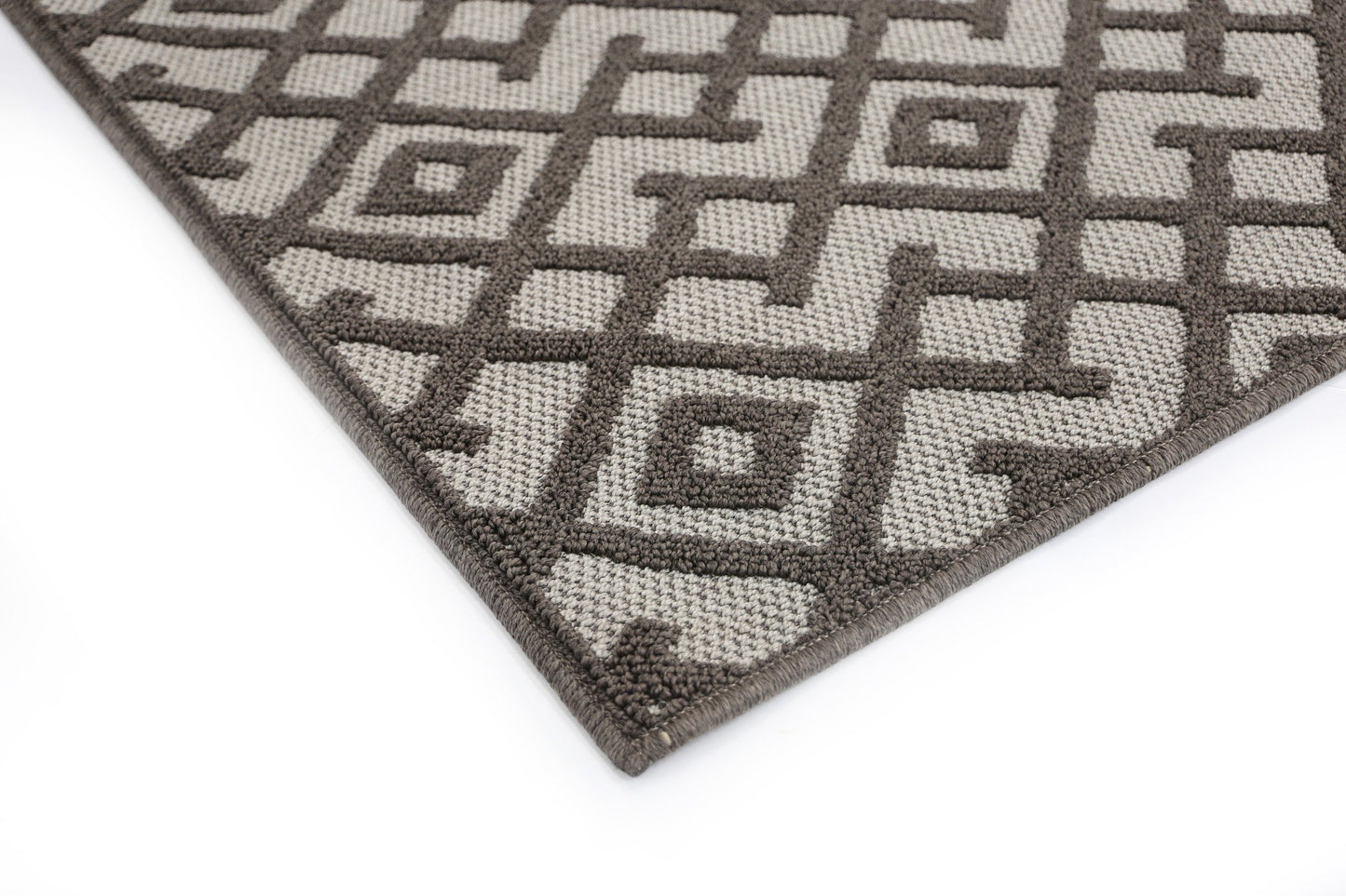 Adeben Hawaii Grey Flat Woven Rug - Nova Rugs