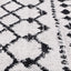 Black & Grey Bergen Nesrin Power Loomed Rug - Nova Rugs