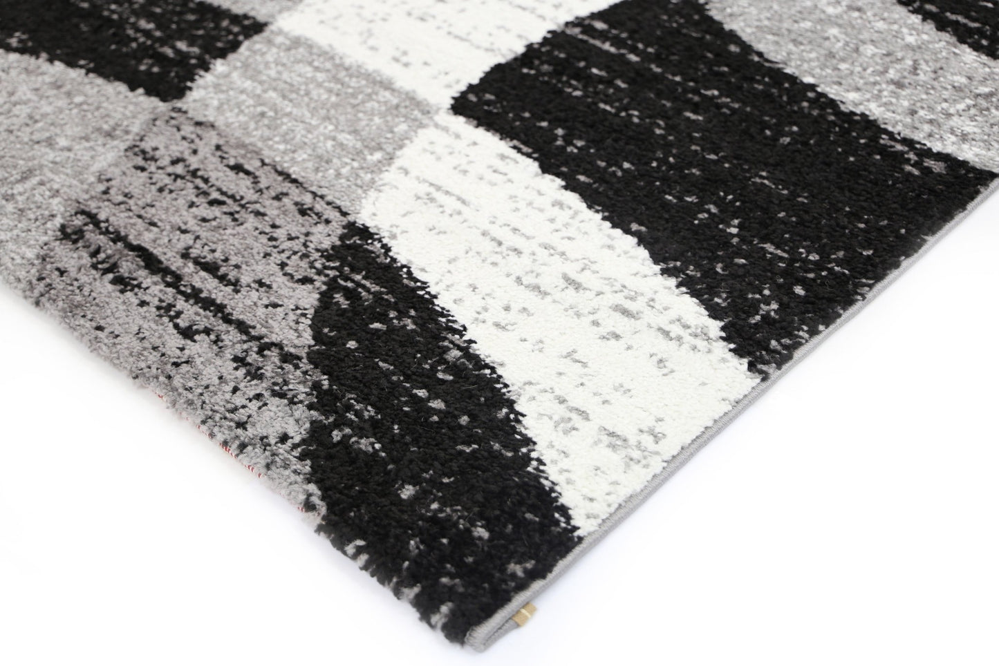 Black & Grey Pablo Circles Rug - Nova Rugs