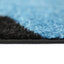 Blue & Black Pablo Waves Rug - Nova Rugs