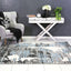 Blue & Grey Elise Abstract Rug - Nova Rugs