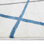 Blue & Grey Harry Abstract Lines Rug - Nova Rugs