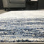 Blue Modern Hampton Power Loomed Rug - Nova Rugs