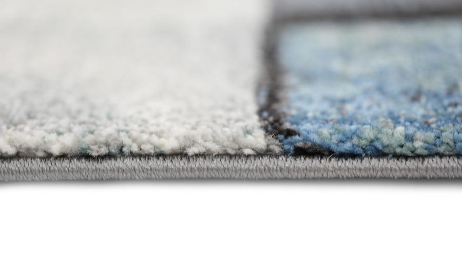 Blue Patchwork Neva Rug - Nova Rugs