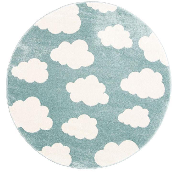 Blue Piccolo Clouded Rug - Nova Rugs