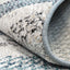 Blue Scandi Notes Rug - Nova Rugs