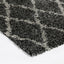 Charcoal Grey Diamond Power Loomed Rug - Nova Rugs