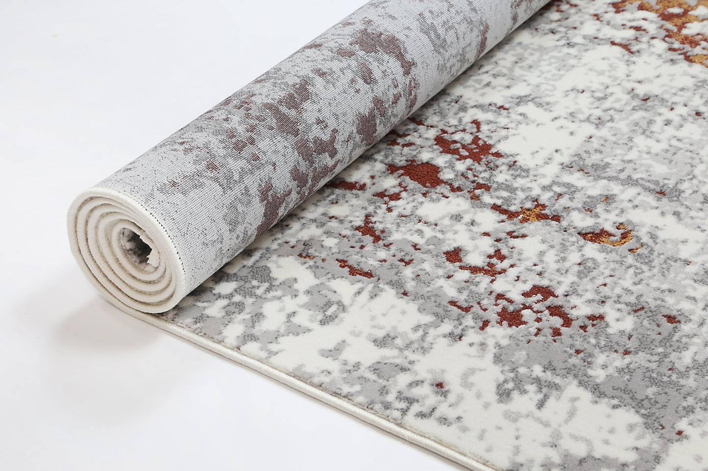 Cordelia One Modern Grey Terracotta Rug - Nova Rugs
