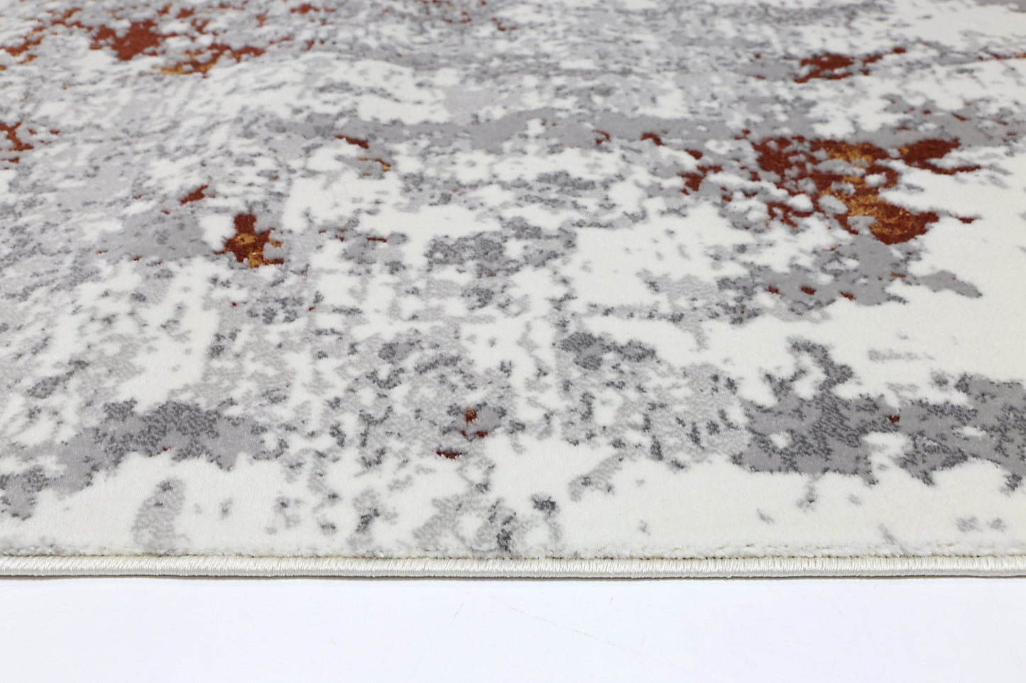 Cordelia One Modern Grey Terracotta Rug - Nova Rugs