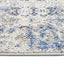 Cream & Navy Blue Expressions Ikat Rug - Nova Rugs