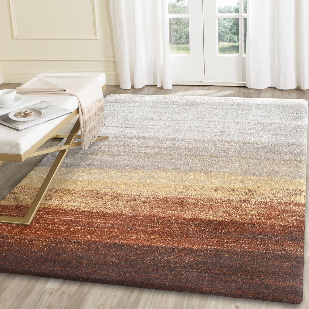 Dorsey Modern Rug, Brown - Nova Rugs