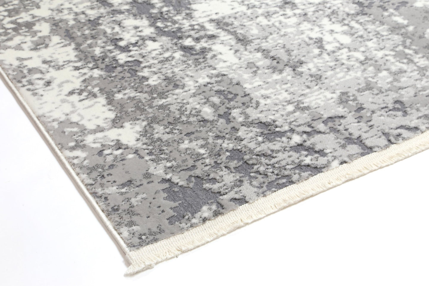 Grey Ash Abstract Rug - Nova Rugs