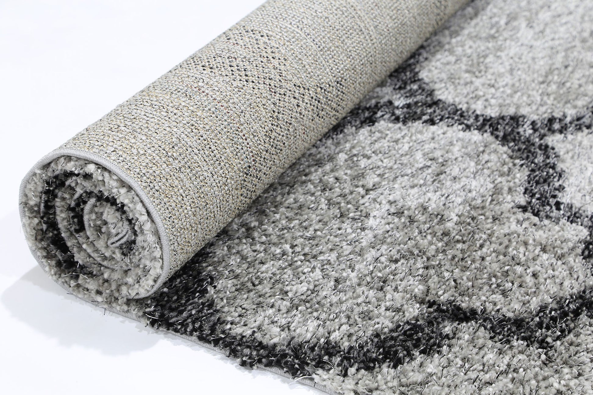 Grey & Lark Lattice Power Loomed Rug - Nova Rugs