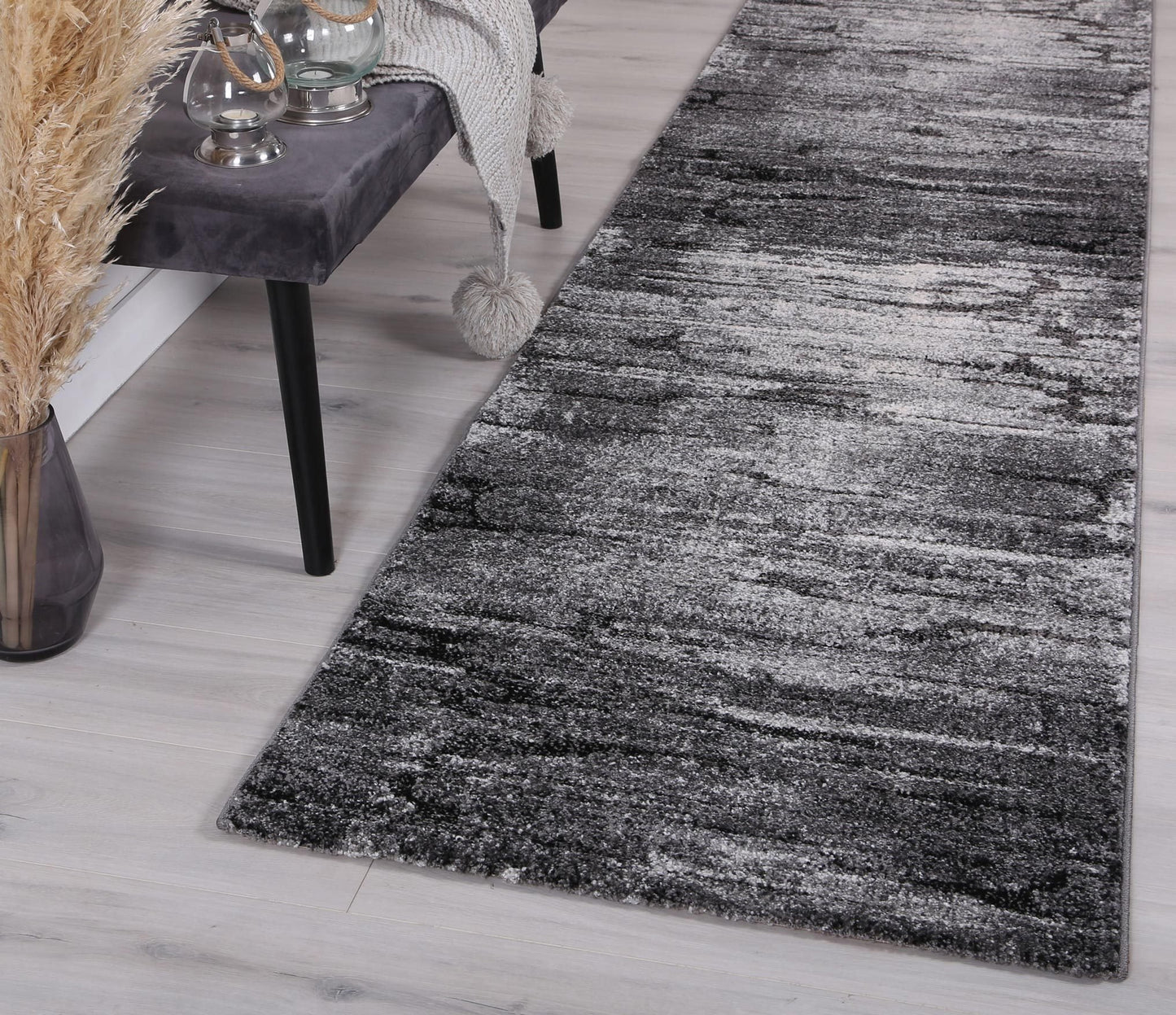 Grey Metro Boston Rug - Nova Rugs