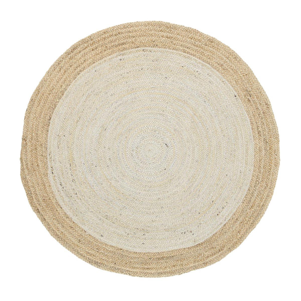 Hampton II Reversible Jute Rug, Pearl - Nova Rugs