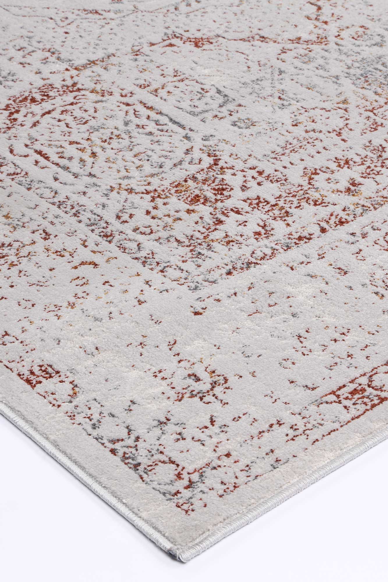 Isaiah Rust Traditional Rug - Nova Rugs