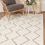Leilani Diamond Tassel Cream Rug - Nova Rugs