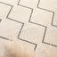 Leilani Diamond Tassel Cream Rug - Nova Rugs