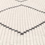 Leilani Diamond Tassel Cream Rug - Nova Rugs