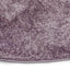 Lilac Eden Soft Shag Round Rug - Nova Rugs