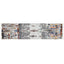 Boho Moroccan Meknes Silver Rug