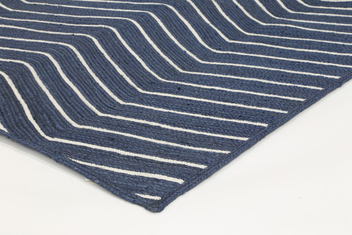 Navy Artisan Contemporary Rug - Nova Rugs