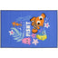 Nemo Friendly Fishy Kids Modern Floor Rug Play Mat 100x150cm - Nova Rugs