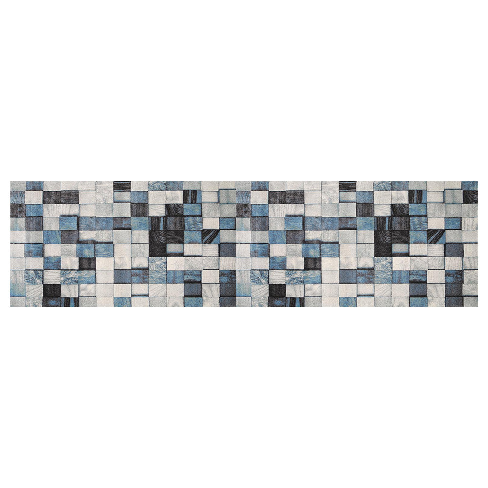 Blue Patchwork Neva Rug