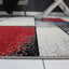 Red & Grey Elise Bricks Rug - Nova Rugs