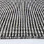 Scandi Charcoal Grey Reversible Wool Rug - Nova Rugs