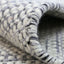 Scandi Grey Reversible Wool Rug - Nova Rugs