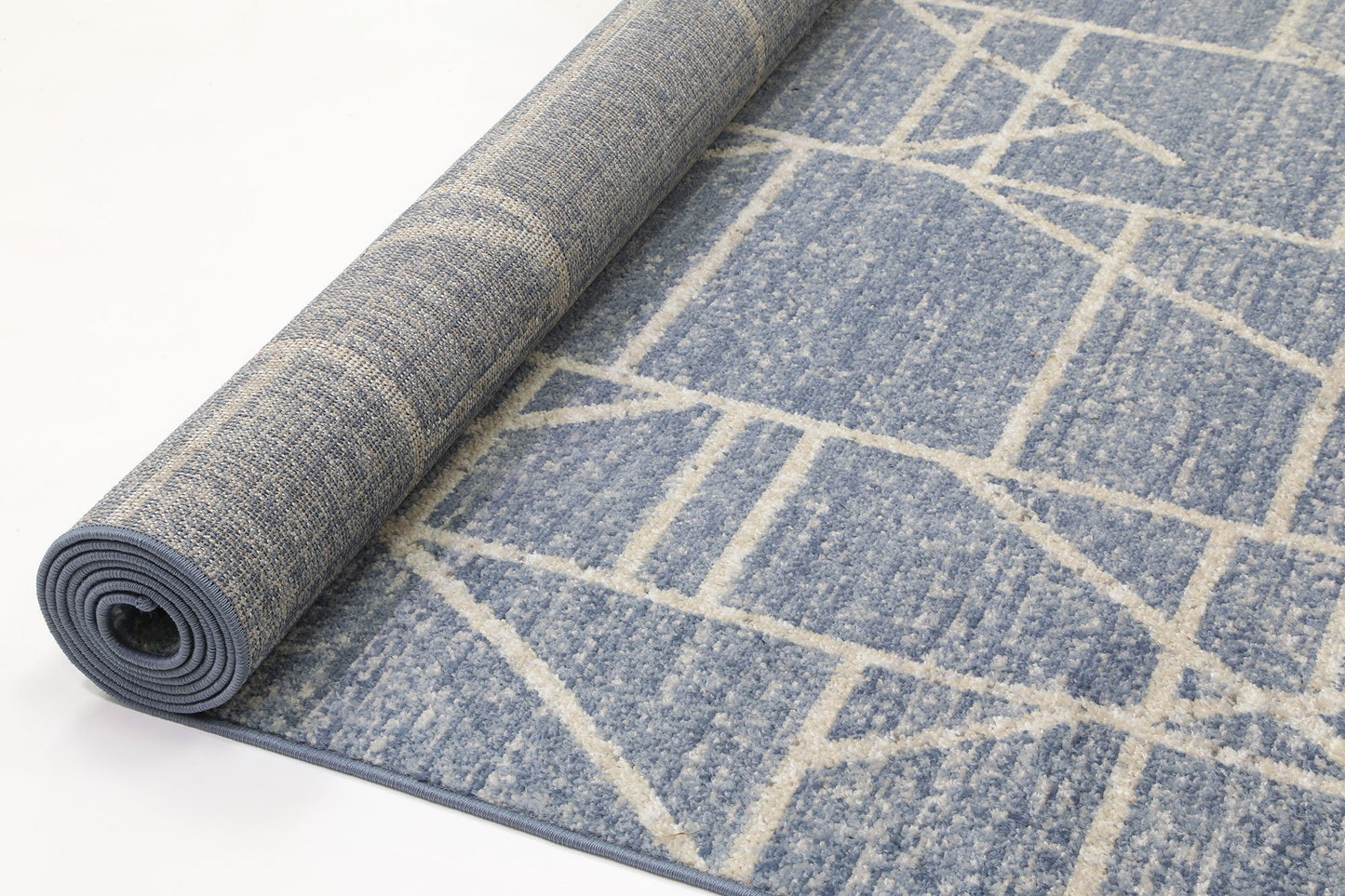 Sebastian Indoor/Outdoor Rug, Blue - Nova Rugs