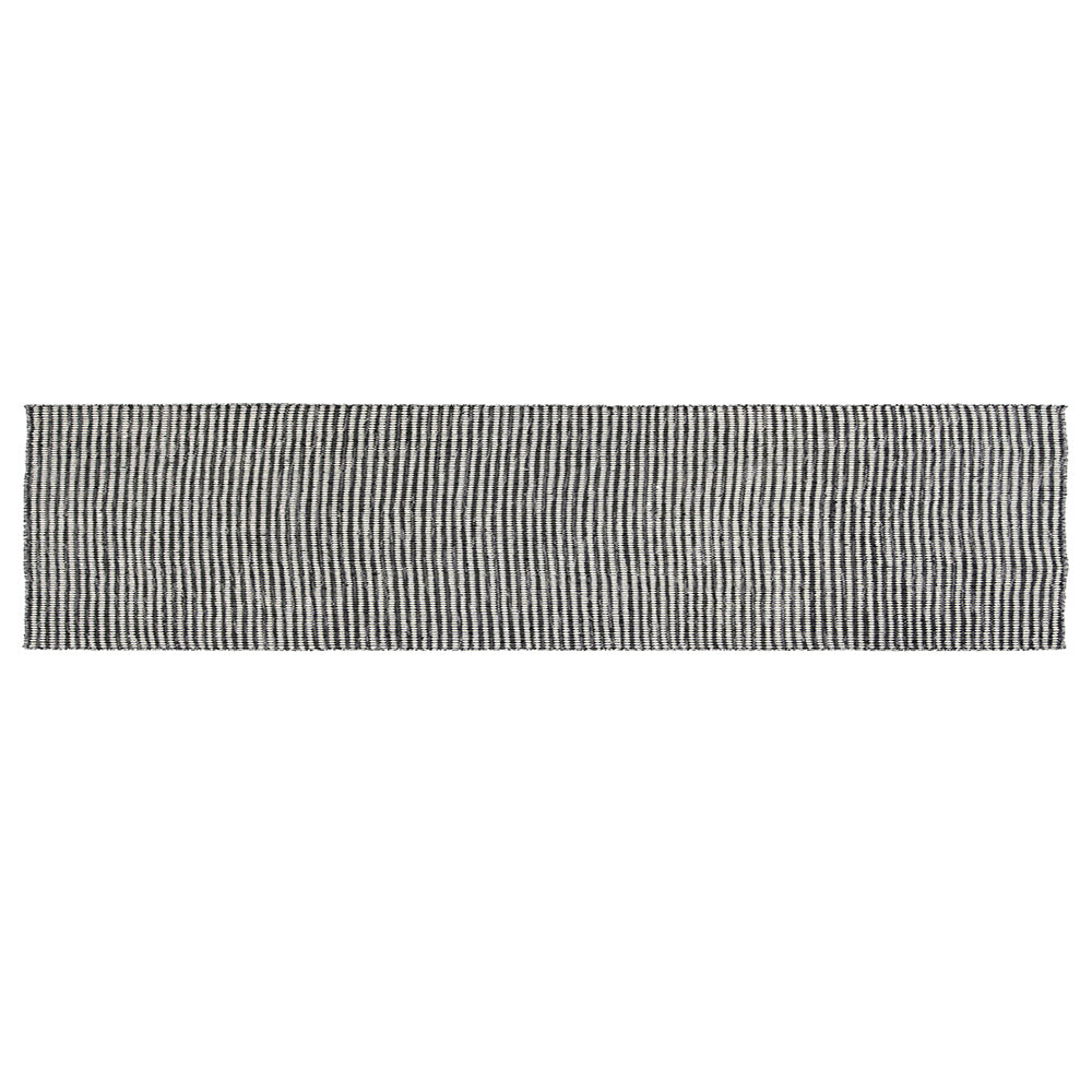 Charcoal Skandi Reversible Wool-Blend Rug