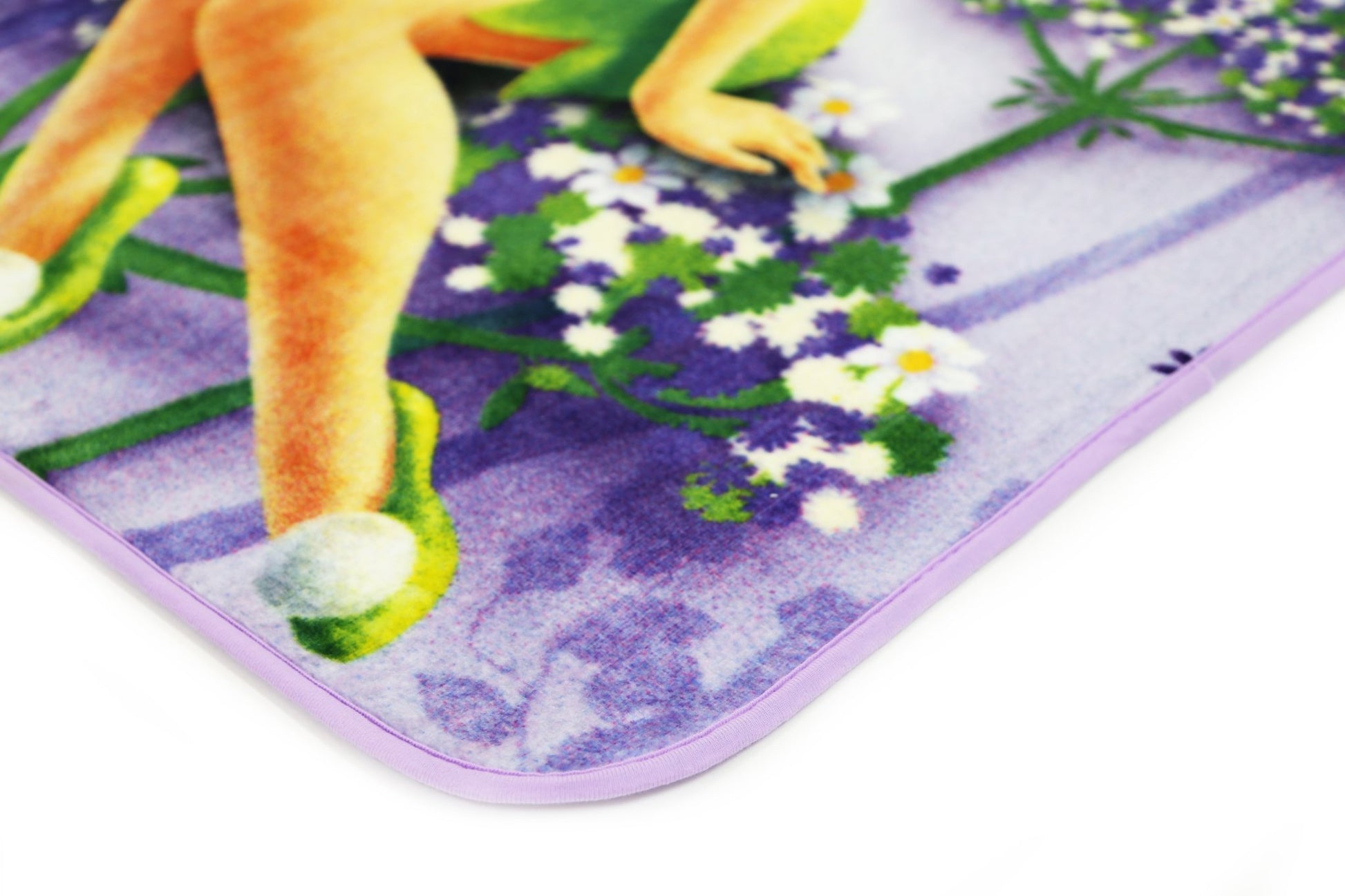 Tinkerbell Flower Licensed Kids Modern Floor Rug Play Mat 100x150cm - Nova Rugs