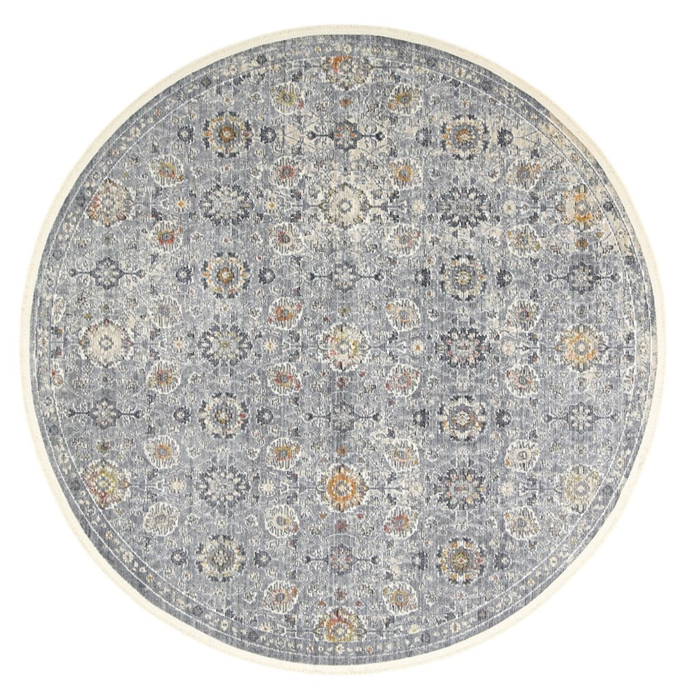 Walten Oriental Round Rug - Nova Rugs