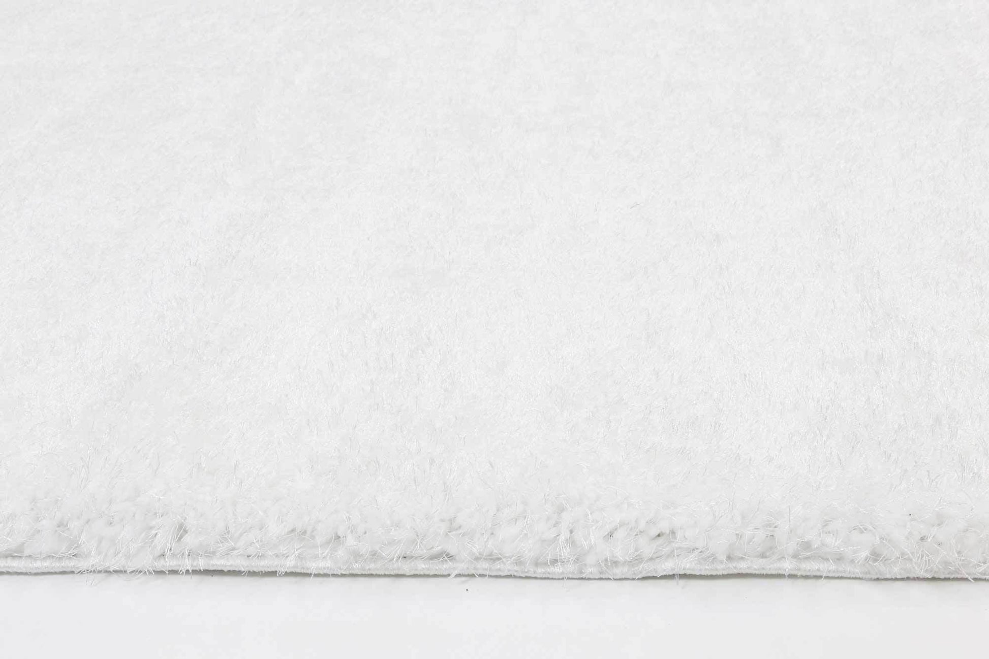 White Eden Soft Shag Rug - Nova Rugs